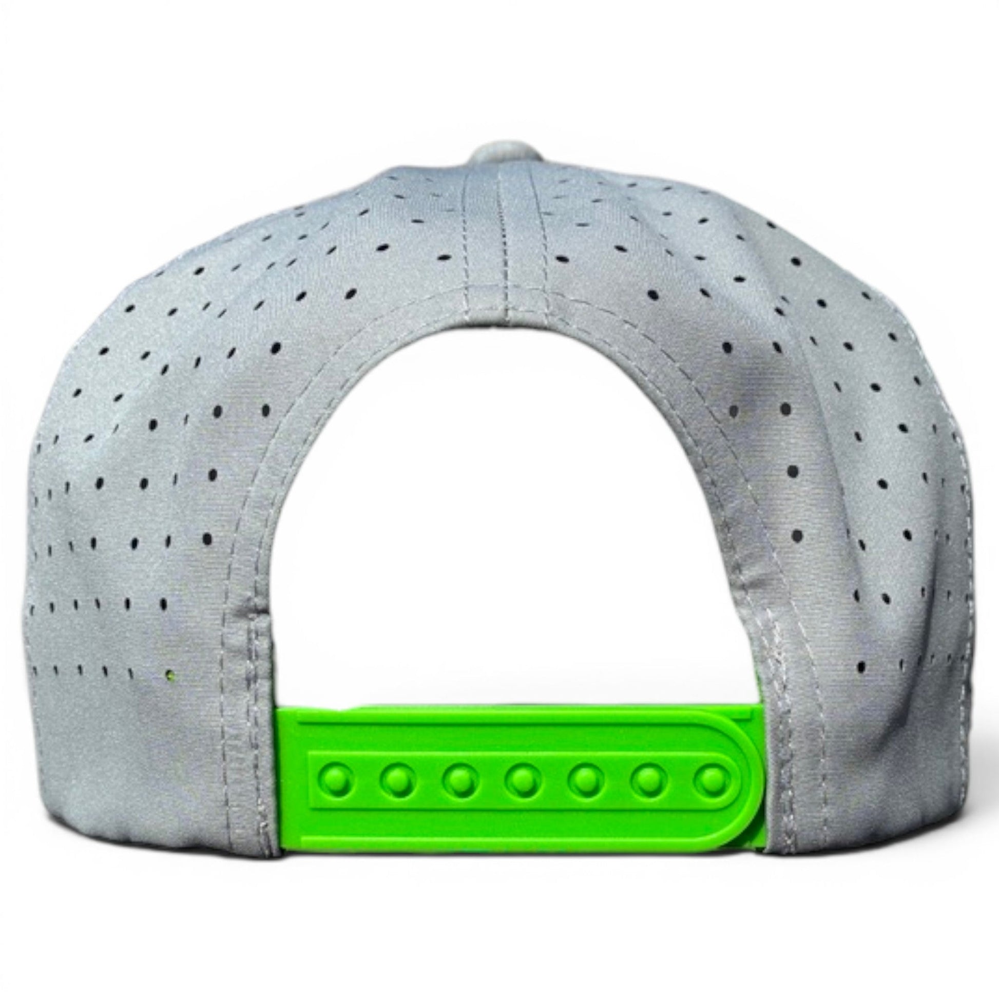 Alien Caddy Golf Hat | Snapback Cap | Built-in Magnetic Ball Marker Holder + Marker Included | Adjustable Gray Alien - Club Rehab