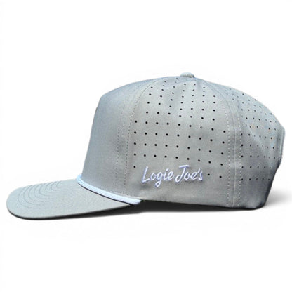 Alien Caddy Golf Hat | Snapback Cap | Built-in Magnetic Ball Marker Holder + Marker Included | Adjustable Gray Alien - Club Rehab