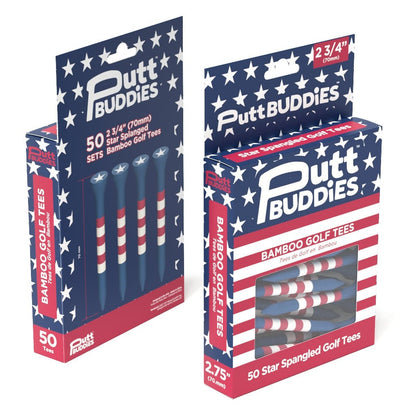Americana Golf Tees - Pack of 50 - 2.75"