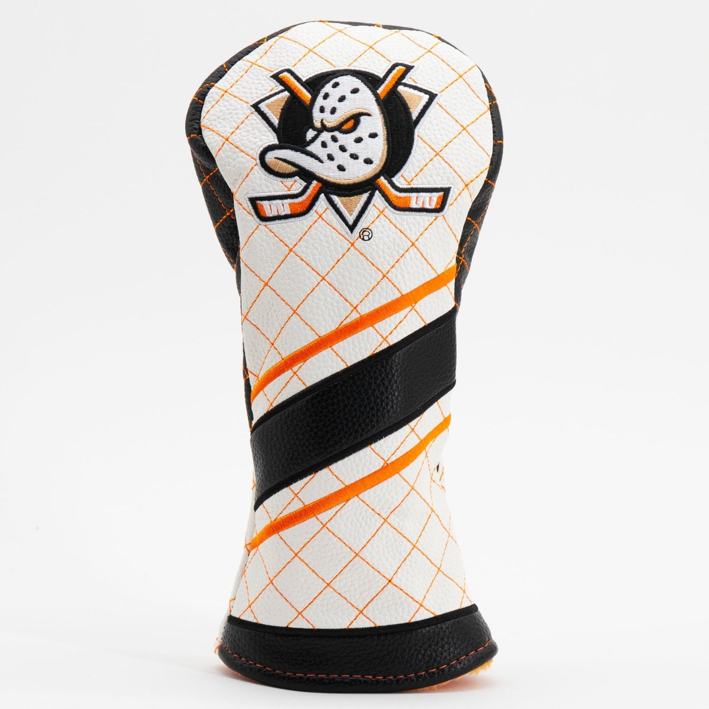 Anaheim Ducks stripe fairway quilted golf headcover