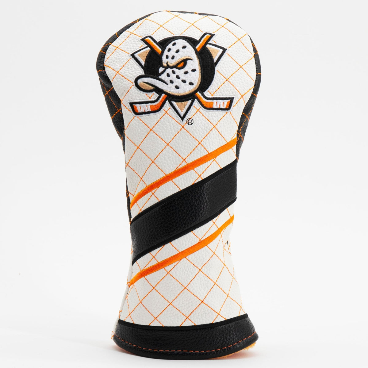 Anaheim Ducks Stripe Quilted Fairway Golf Headcover