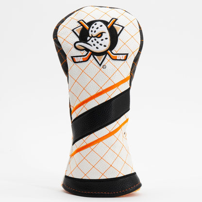 Anaheim Ducks stripe fairway quilted golf headcover