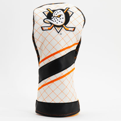 Anaheim Ducks stripe driver quilted golf headcover