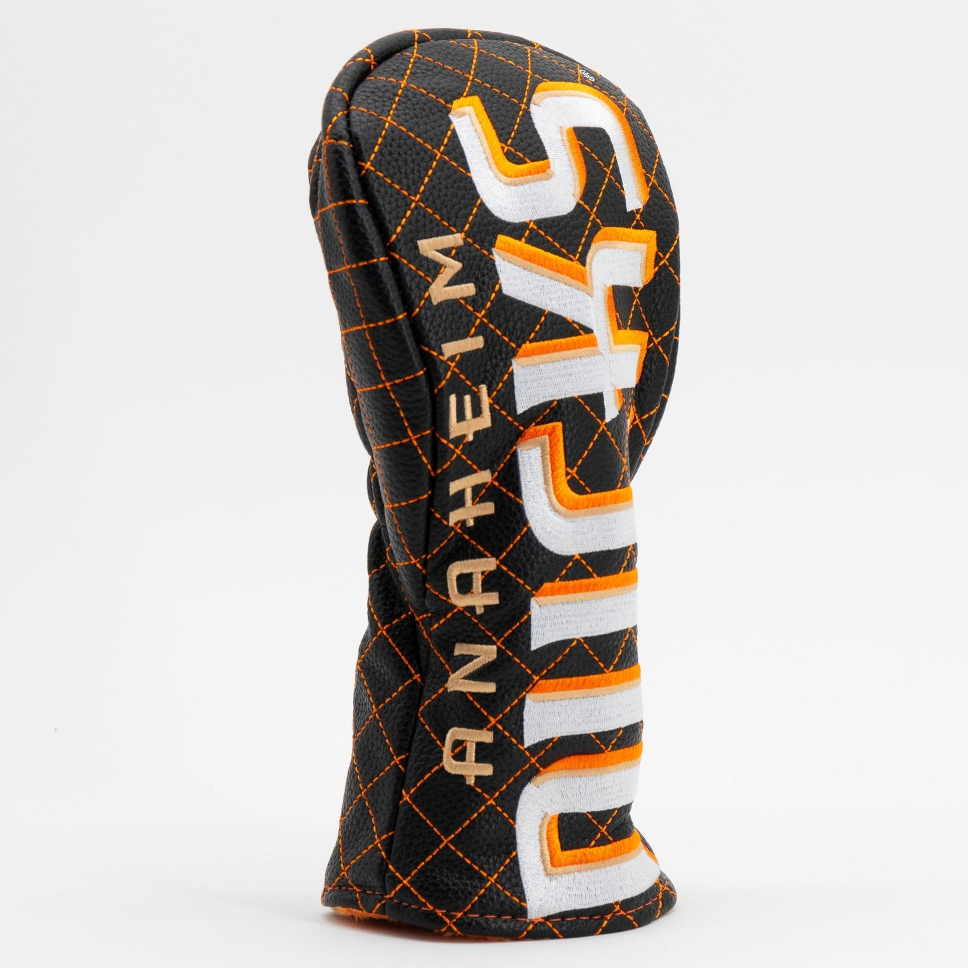Anaheim Ducks solid fairway quilted golf headcover alternate view