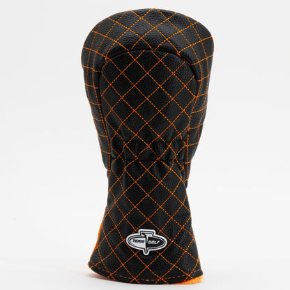 Anaheim Ducks split fairway quilted golf headcover alternate view