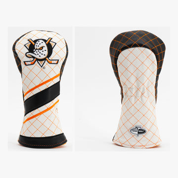 Anaheim Ducks Gestreiftes gestepptes Fairway-Schlägerhaube
