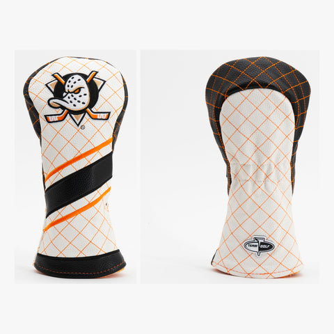 Anaheim Ducks Gestreiftes gestepptes Fairway-Schlägerhaube