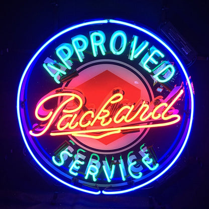 Approved Packard Service Neon Signs Light - Club Rehab