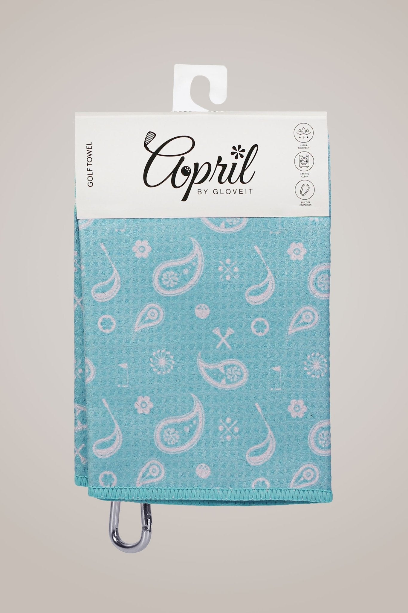 Aqua Golf Towel - Club Rehab