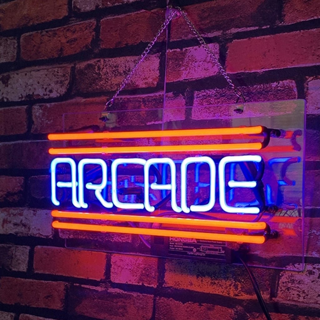Arcade Neon Signs - Club Rehab
