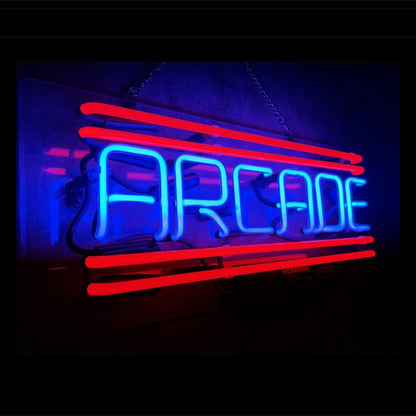 Arcade Neon Signs - Club Rehab