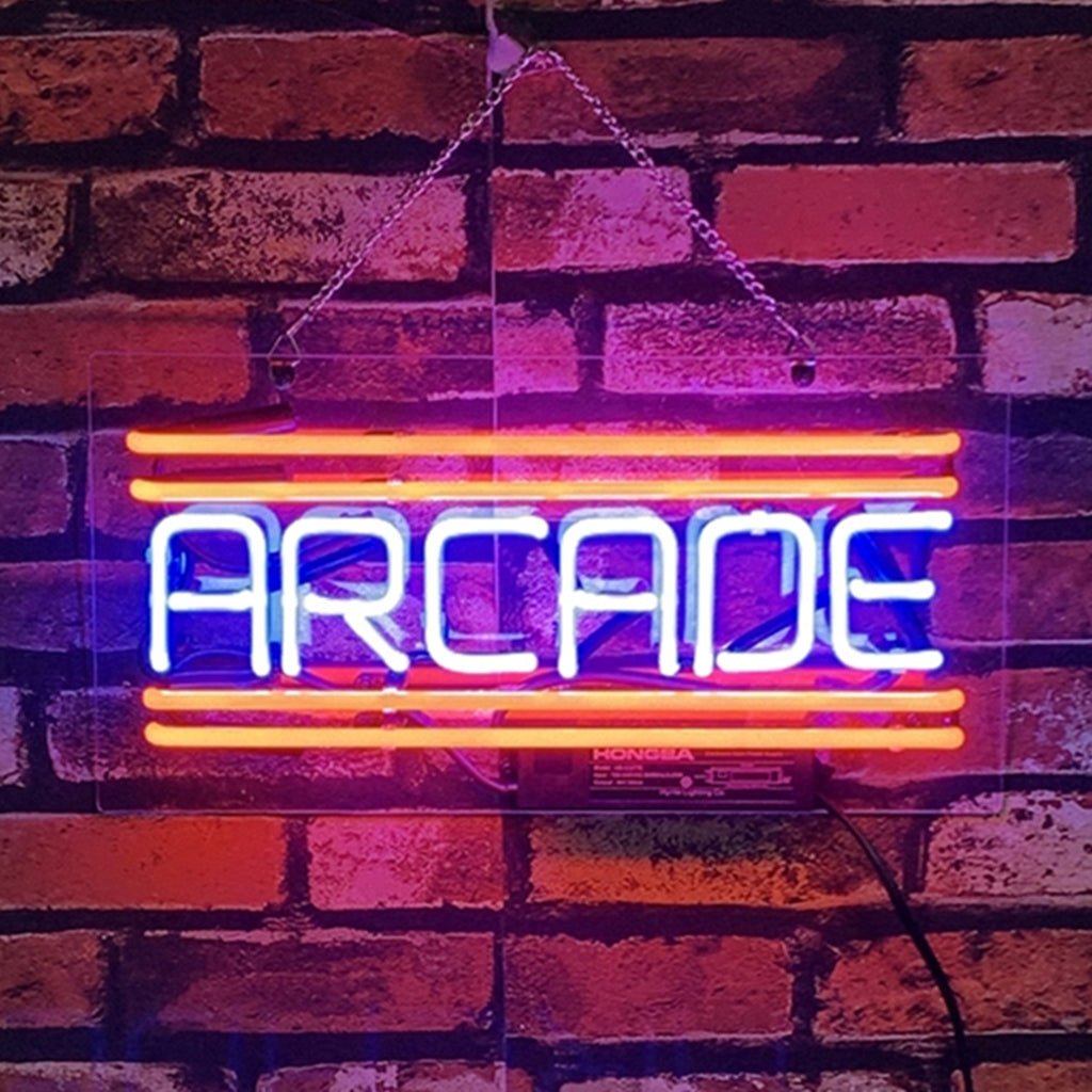 Arcade Neon Signs - Club Rehab
