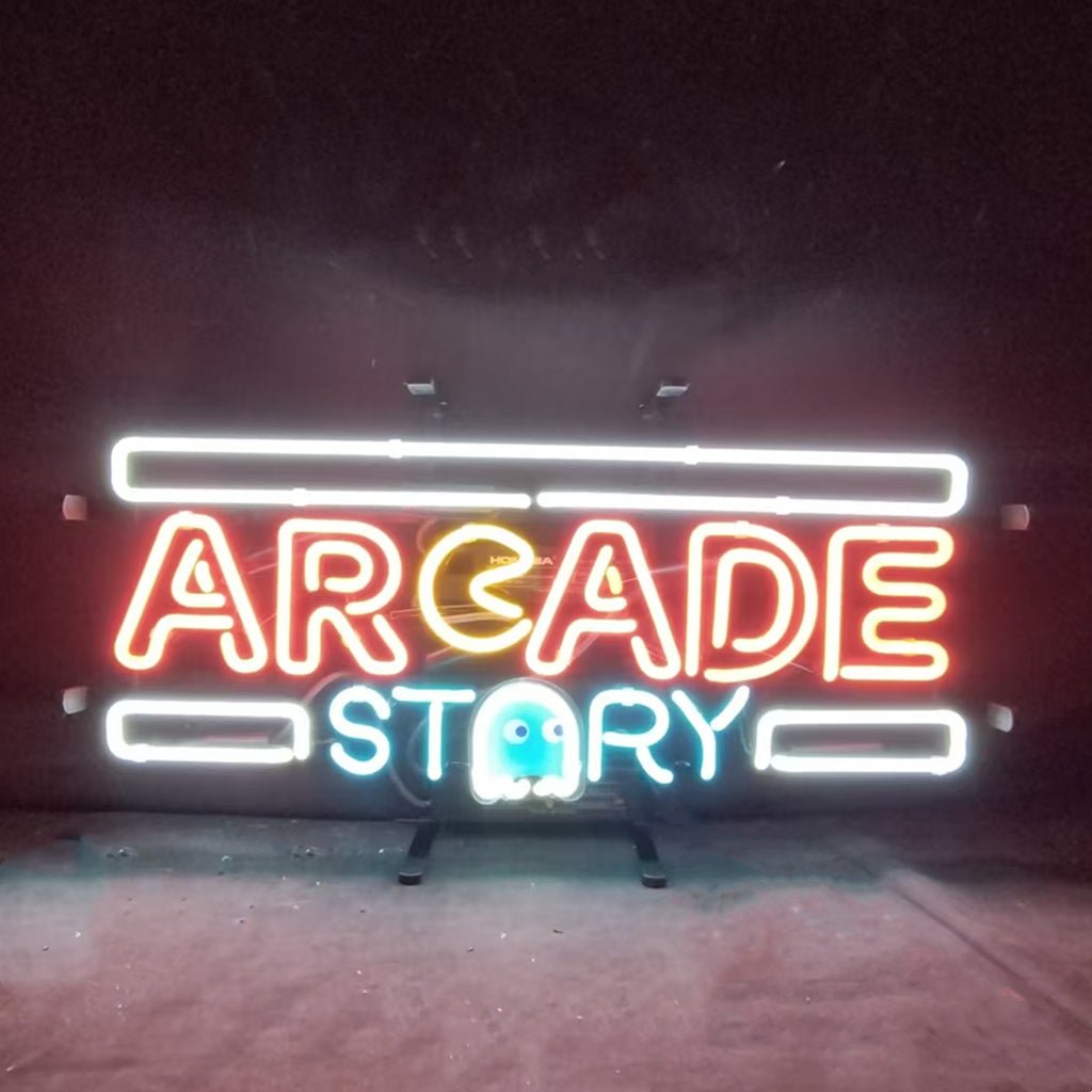Arcade Story Neon Signs - Club Rehab