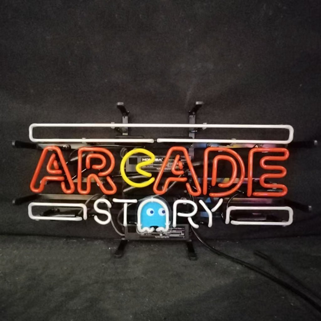 Arcade Story Neon Signs - Club Rehab