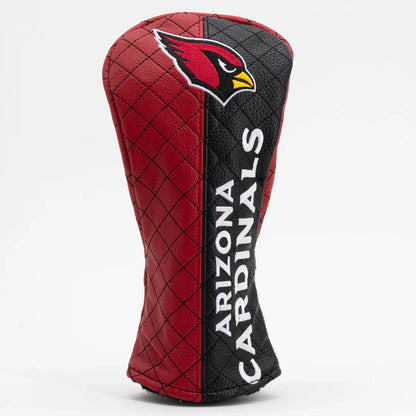 Arizona Cardinals Quilted Headcovers – Rise Up Red Sea Collection - Fairway Split - Club Rehab