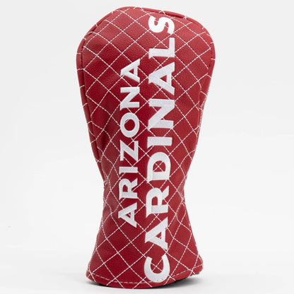 Arizona Cardinals Quilted Headcovers – Rise Up Red Sea Collection - Fairway Solid - Club Rehab