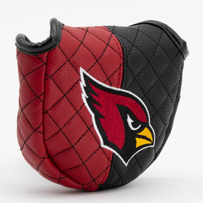 Arizona Cardinals Quilted Headcovers – Rise Up Red Sea Collection - Mallet Putter Split - Club Rehab