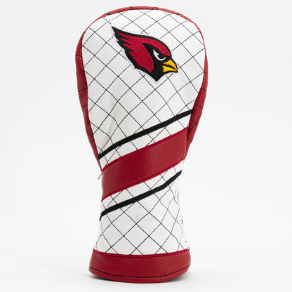 Arizona Cardinals Quilted Headcovers – Rise Up Red Sea Collection - Driver Stripe - Club Rehab