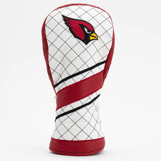 Arizona Cardinals Quilted Headcovers – Rise Up Red Sea Collection - Driver Stripe - Club Rehab