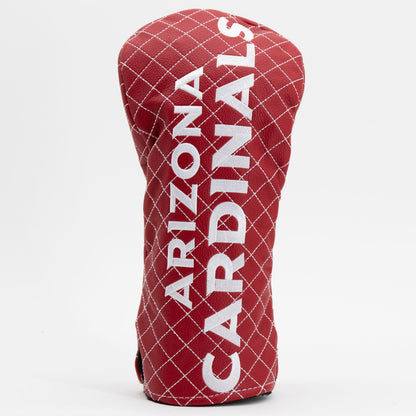 Arizona Cardinals Solid Quilted Driver Headcover, front view