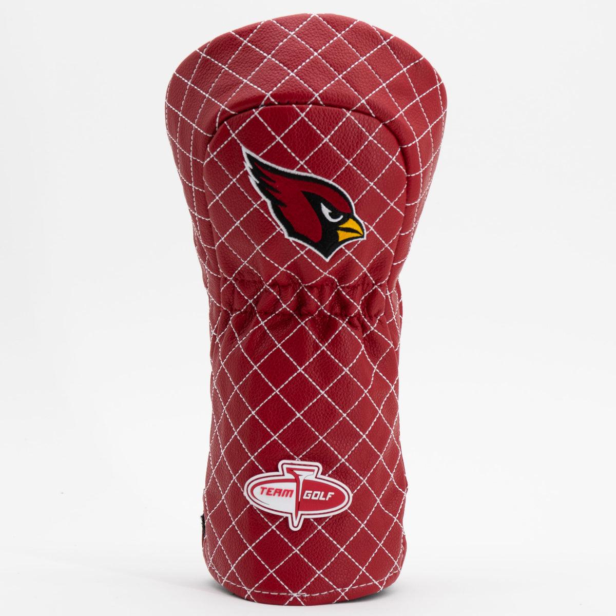 Arizona Cardinals Solid Quilted Driver Headcover, back view