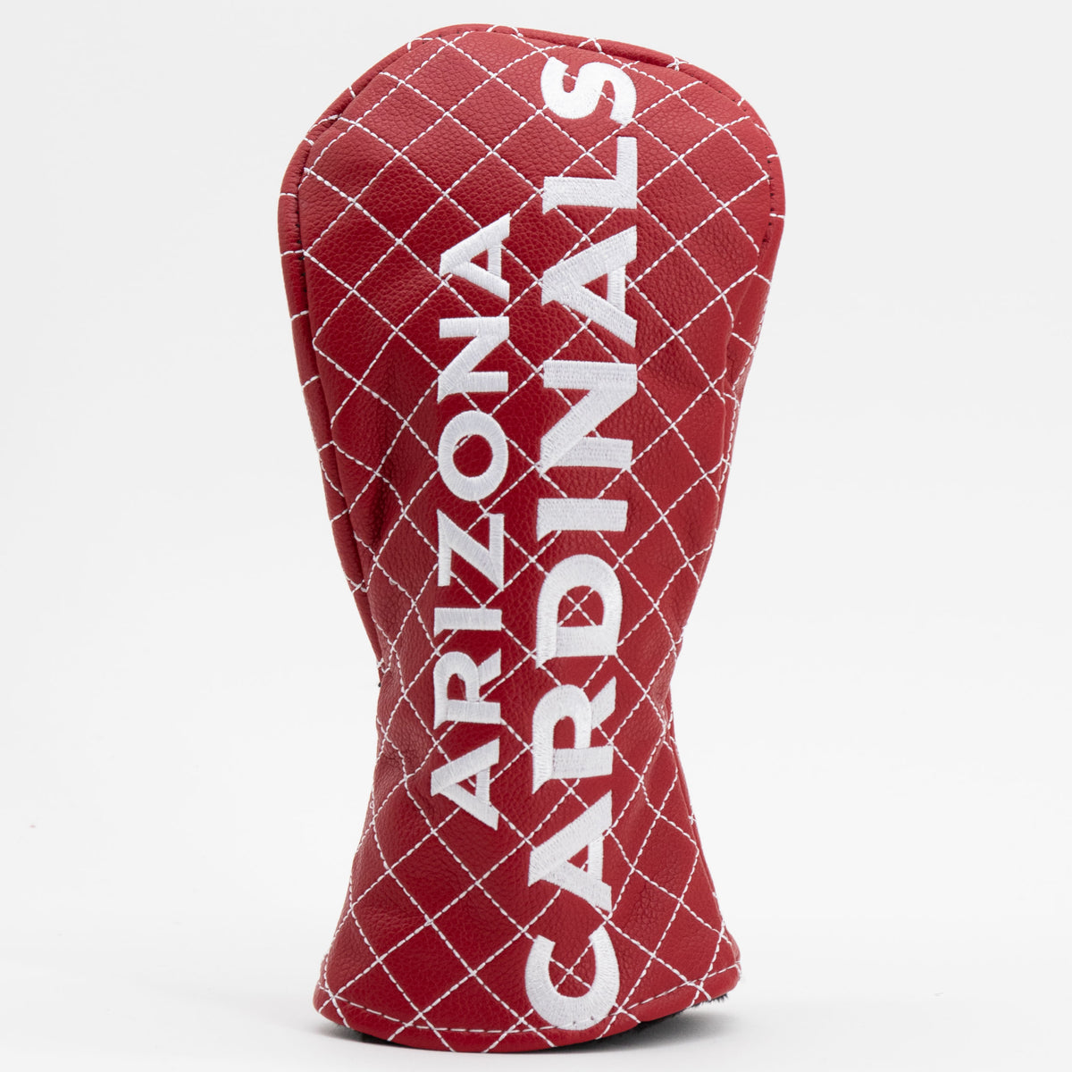 Arizona Cardinals Solid Quilted Fairway Headcover, front view