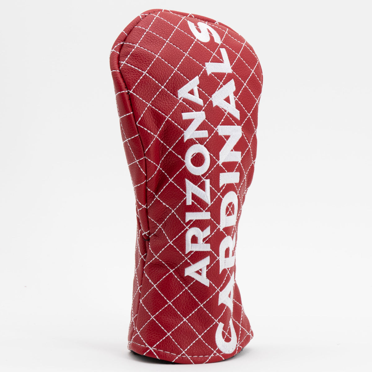 Arizona Cardinals Solid Quilted Fairway Headcover, angled view