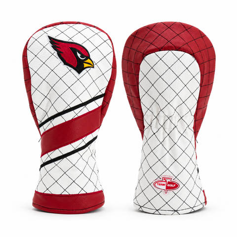 Arizona Cardinals Gestepptes Fairway-Schlägerhaube mit Streifen