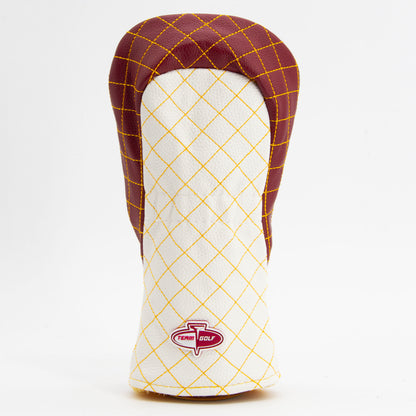 Arizona State Sun Devils Striped Quilted Fairway Headcover, back view