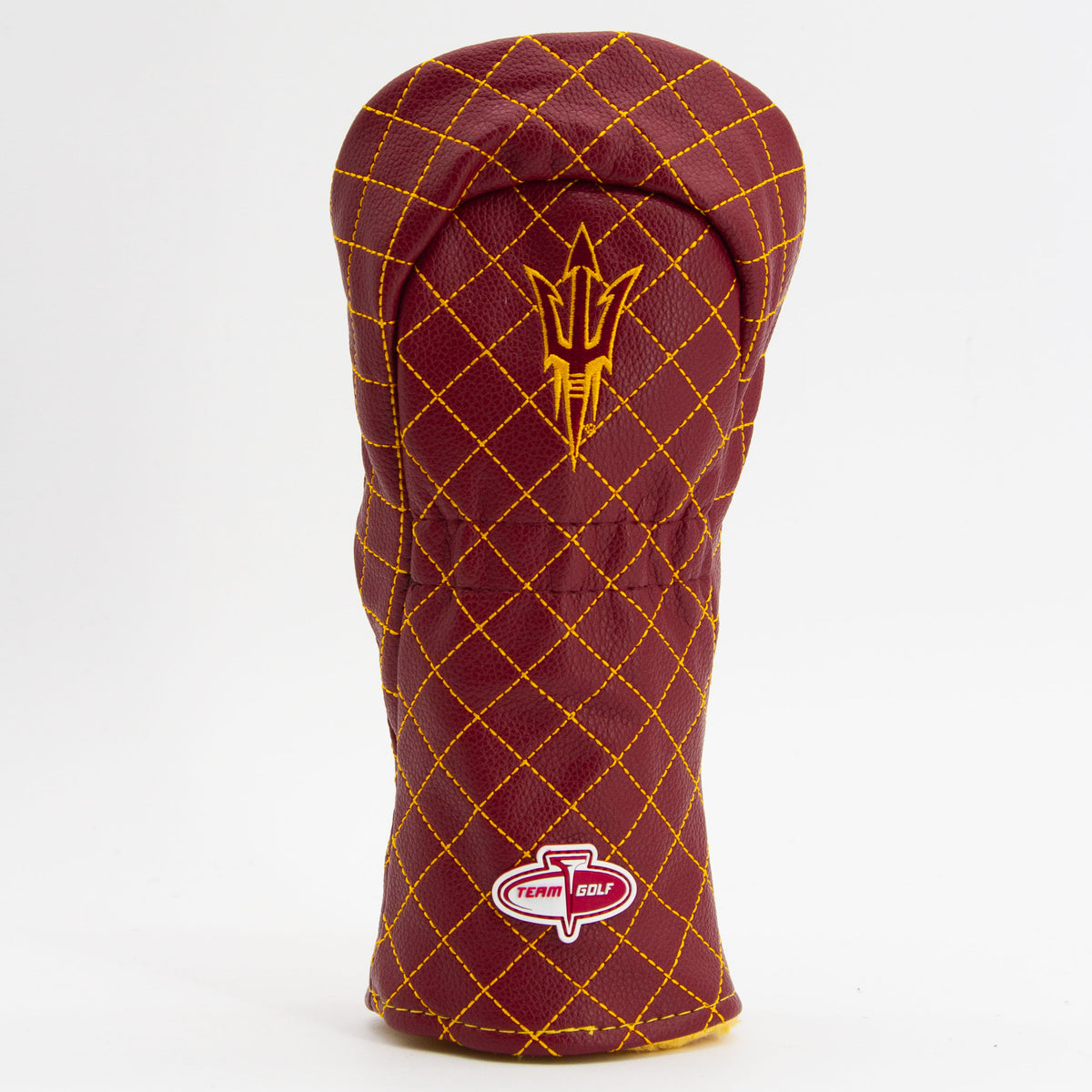 Arizona State Sun Devils Solid Quilted Fairway Headcover, back view