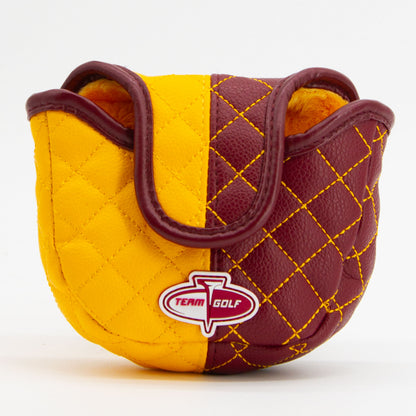 Arizona State Sun Devils Split Quilted Mallet Putter Cover, back view