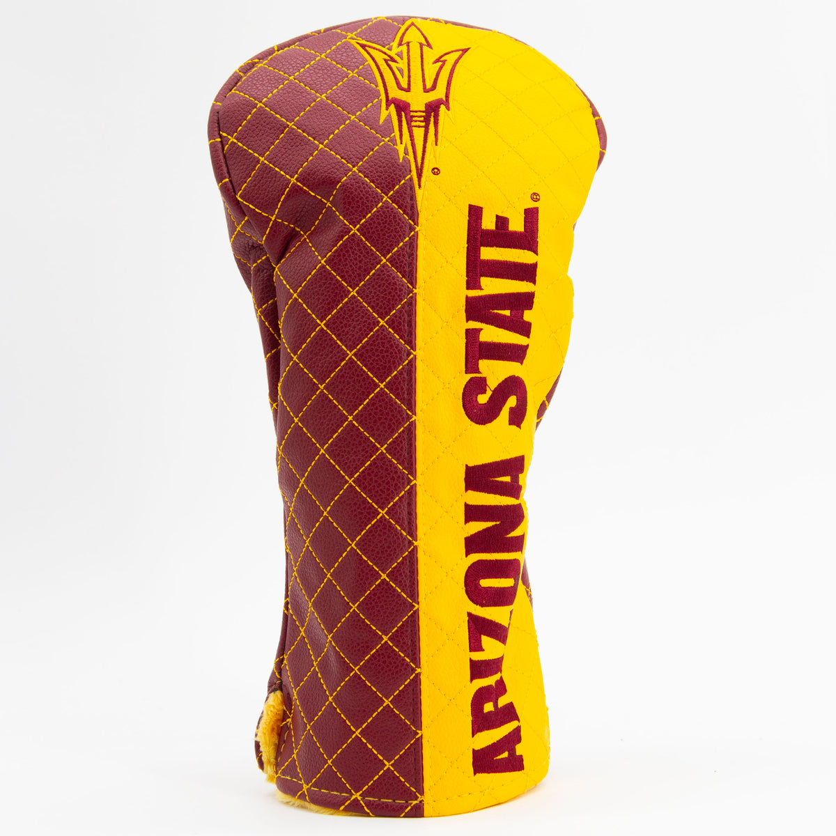 Arizona State Sun Devils Split Quilted Driver Headcover, front view