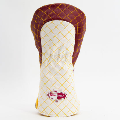 Arizona State Sun Devils Striped Quilted Driver Headcover, back view