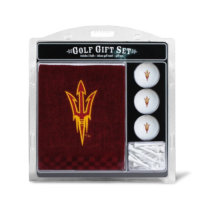 Arizona State Sun Devils Embroidered Towel Golf Gift Set