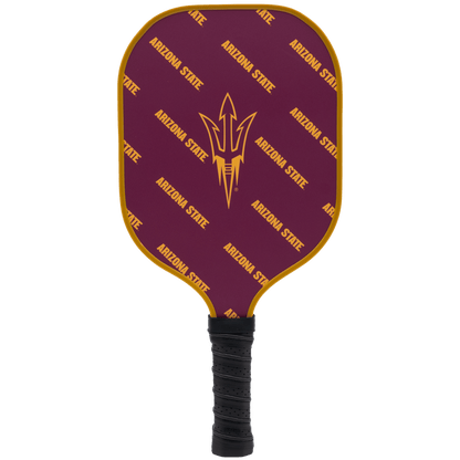Arizona State Sun Devils Pickleball Paddle | Carbon Fiber Face | 12mm Core - Club Rehab