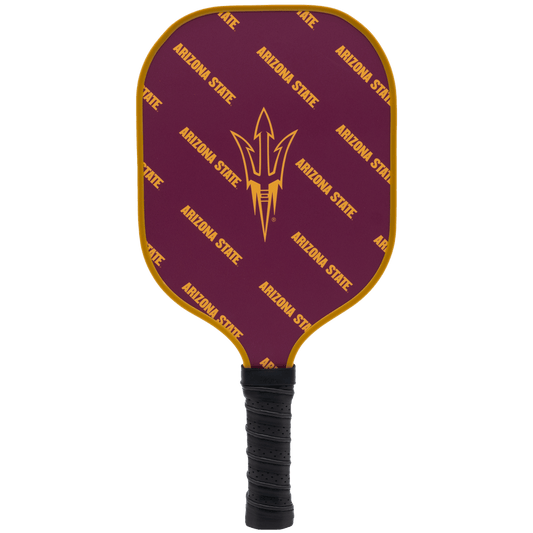 Arizona State Sun Devils Pickleball Paddle | Carbon Fiber Face | 12mm Core - Club Rehab