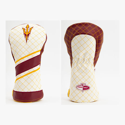 Arizona State Sun Devils Gesteppte Driver-Schlägerhaube mit Streifen