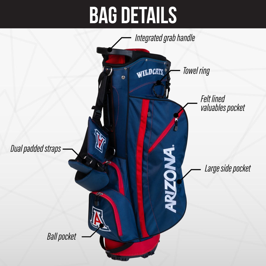 arizona wildcats fairway stand bag feature photo