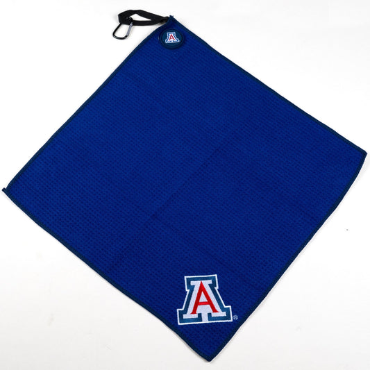 Arizona Wildcats NCAA Magnetic Embroidered Golf Towel – 15" x 15" - Club Rehab