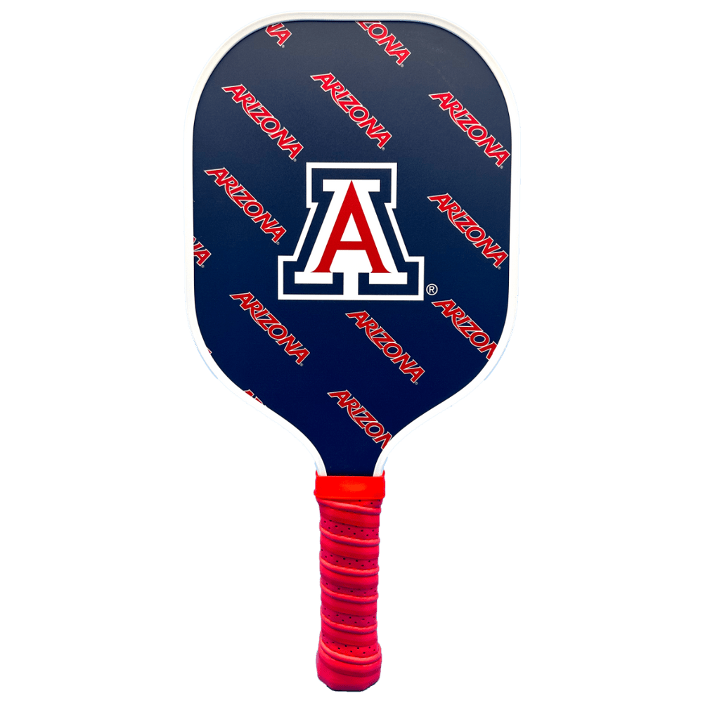 Arizona Wildcats Pickleball Paddle | Carbon Fiber Face | 12mm Core - Club Rehab