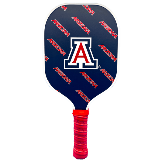 Arizona Wildcats Pickleball Paddle | Carbon Fiber Face | 12mm Core - Club Rehab