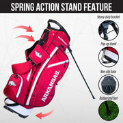 Arkansas Razorbacks Fairway Stand Bag - Image 5 - Club Rehab