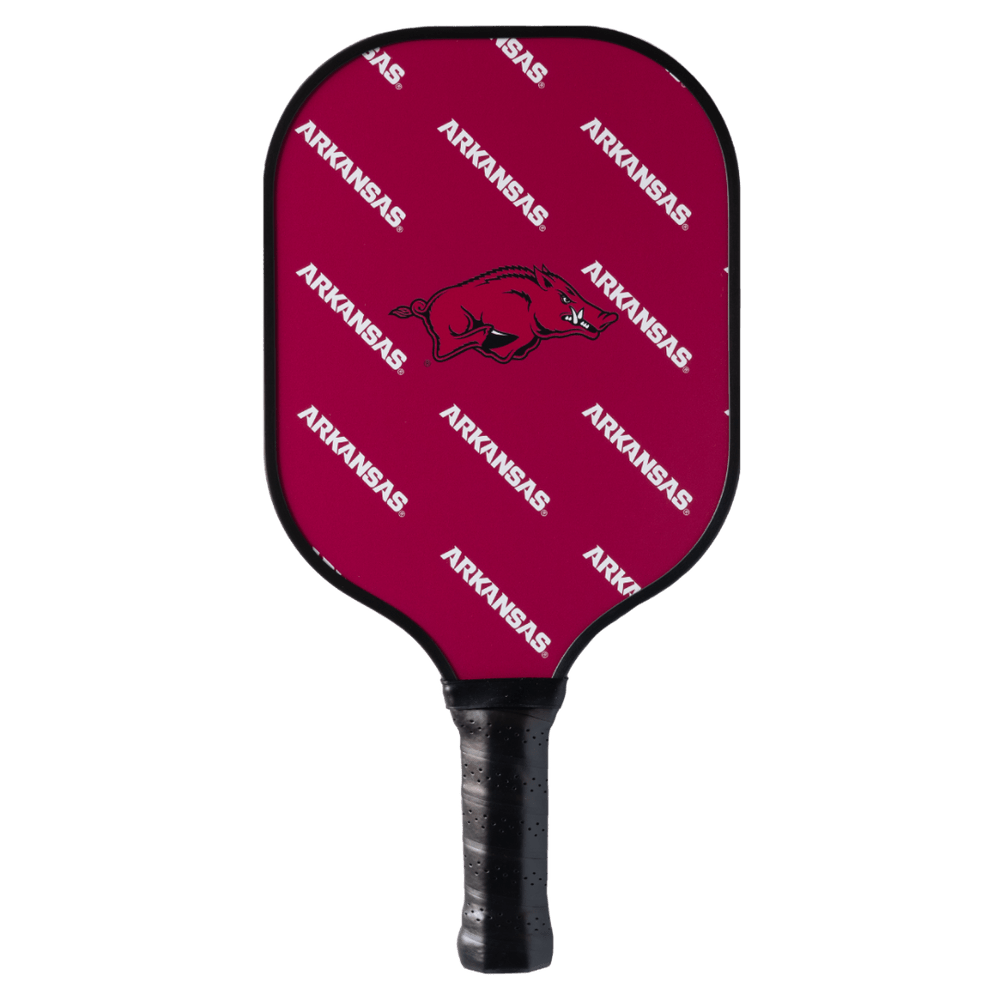 Arkansas Razorbacks Pickleball Paddle | Carbon Fiber Face | 12mm Core - Club Rehab