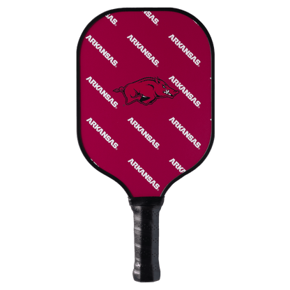 Arkansas Razorbacks Pickleball Paddle | Carbon Fiber Face | 12mm Core - Club Rehab