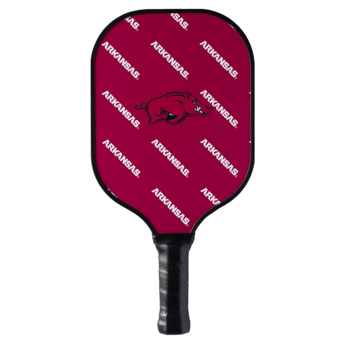 Arkansas Razorbacks Pickleball Paddle | Carbon Fiber Face | 12mm Core - Club Rehab