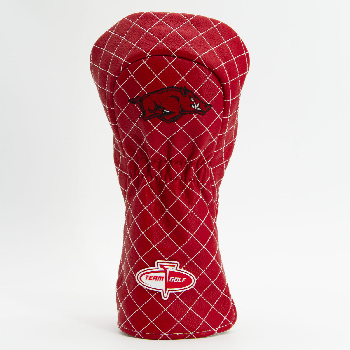 Arkansas Razorbacks Solid Quilted Driver Headcover, back view