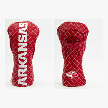Arkansas Razorbacks Gestepptes Driver-Golf-Headcover