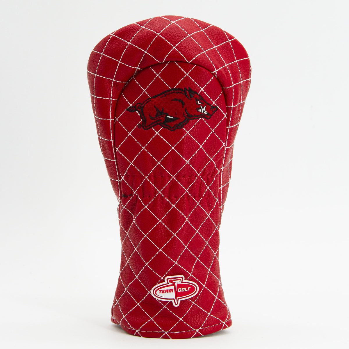 Arkansas Razorbacks Solid Quilted Fairway Headcover, back view