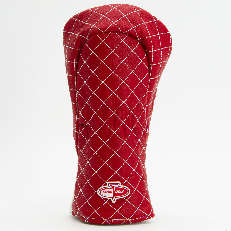 Arkansas Razorbacks split quilted fairway cover, back view