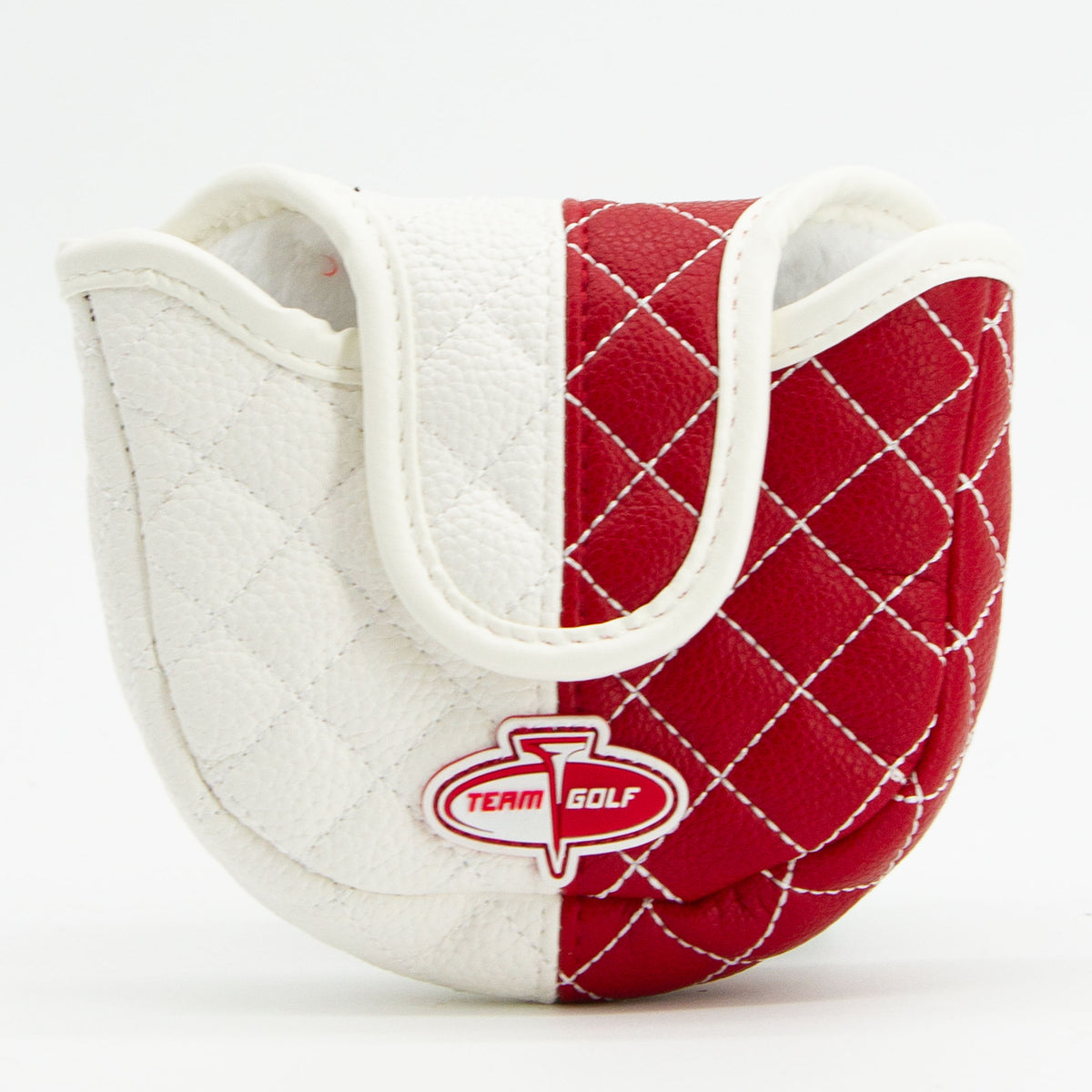 Arkansas Razorbacks Split Quilted Mallet Putter Cover, back view
